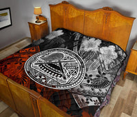 American Samoa Premium Quilt - Vintage Polynesian Style - Polynesian Pride