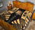 Tokelau Premium Quilt - Tokelau Coat Of Arms Polynesian Gold Tattoo - Polynesian Pride