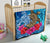 Hawaii Sea Turtle Hibiscus Coconut Tree Premium Quilt - Polynesian Pride