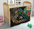 Tiki Polynesian Premium Quilt Turtle Hibiscus - Gold - Polynesian Pride