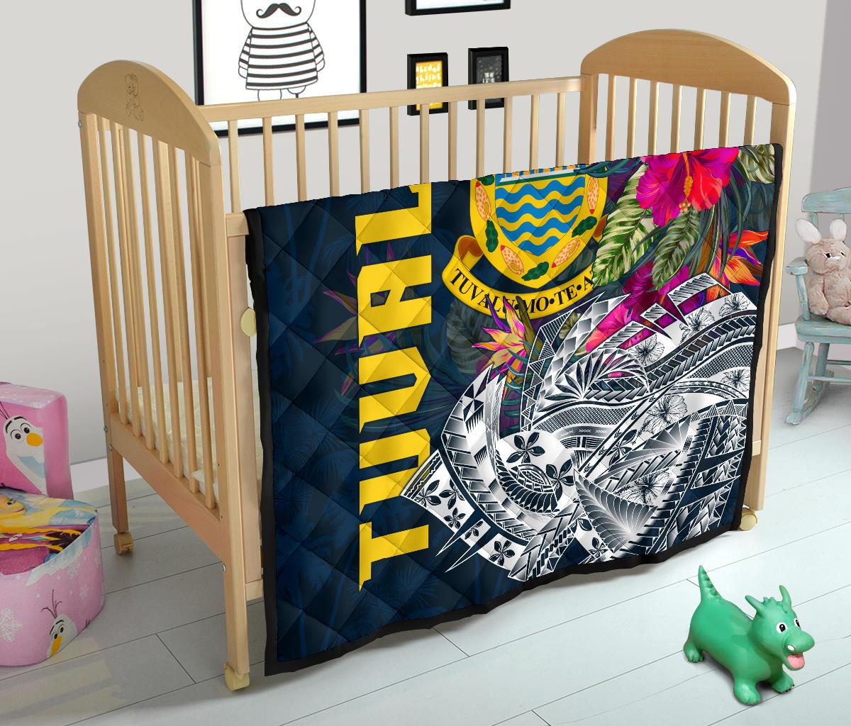 Tuvalu Premium Quilt - Summer Vibes - Polynesian Pride