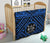 Fiji Premium Quilt - Fiji Seal With Polynesian Tattoo Style (Blue) - Polynesian Pride