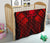 Samoa Polynesian Premium Quilt - Samoa Red Seal with Polynesian Tattoo - Polynesian Pride