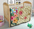 Hawaii Triple Marble Turtle Polynesian Hibiscus Premium Quilt - AH - Benjamin Style - Beige - Polynesian Pride