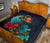 Hawaiian Plumeria Hibiscus Anchor Galaxy Premium Quilt - Polynesian Pride