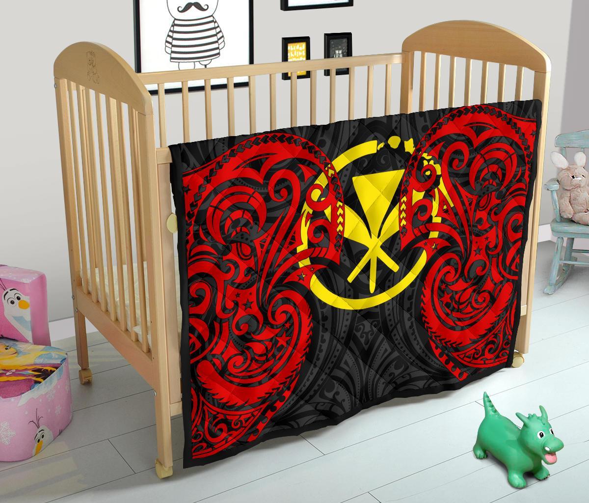 Polynesian Custom Personalised Hawaii Premium Quilt - Hawaiian Spirit - Polynesian Pride