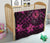 Hawaii Mix Polynesian Turtle Plumeria Premium Quilt - AH - Nick Style - Pink - Polynesian Pride