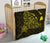 Rays Hawaii Map Polynesian Premium Quilt - Yellow - Polynesian Pride