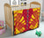 Kiribati Premium Quilt - Kiribati Coat Of Arms Polynesian Yellow Tattoo - Polynesian Pride