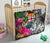 Fiji Premium Quilt - Turtle Plumeria Banana Leaf Crest - Polynesian Pride