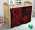 Fiji Polynesian Premium Quilt - Red Tentacle Turtle Crest - Polynesian Pride