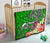 Polynesian Premium Quilt - Turtle Plumeria Green Color - Polynesian Pride