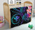 Hawaii Turtle Polynesian Tropical Premium Quilt - Cora Style Purple - Polynesian Pride