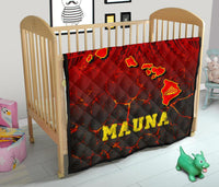 Hawaii Quilt - Premium Quilt - Protect Mauna Kea Map - Polynesian Pride