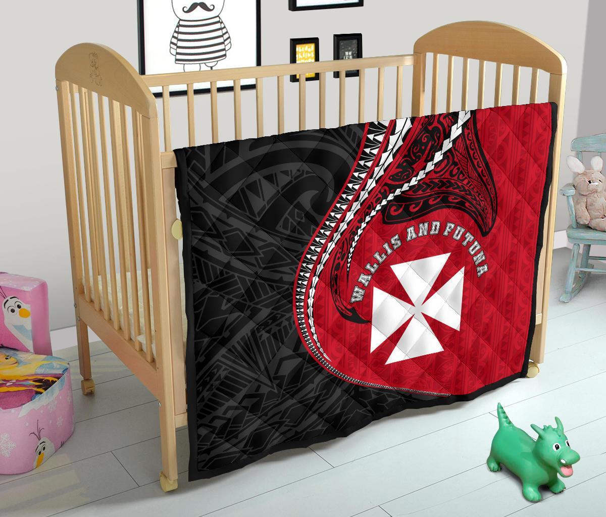 Wallis And Futuna Premium Quilt Kanaloa Tatau Gen WF - Polynesian Pride