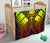Samoa Polynesian Premium Quilt - Samoa Reggae Seal with Polynesian Tattoo - Polynesian Pride