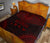 Society Islands Premium Quilt - Society Islands Flag Polynesian Chief Red Version - Polynesian Pride