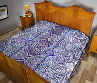 Polynesian Premium Quilt Violet - Polynesian Pride
