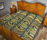 Polynesian Premium Quilt Yellow - Polynesian Pride