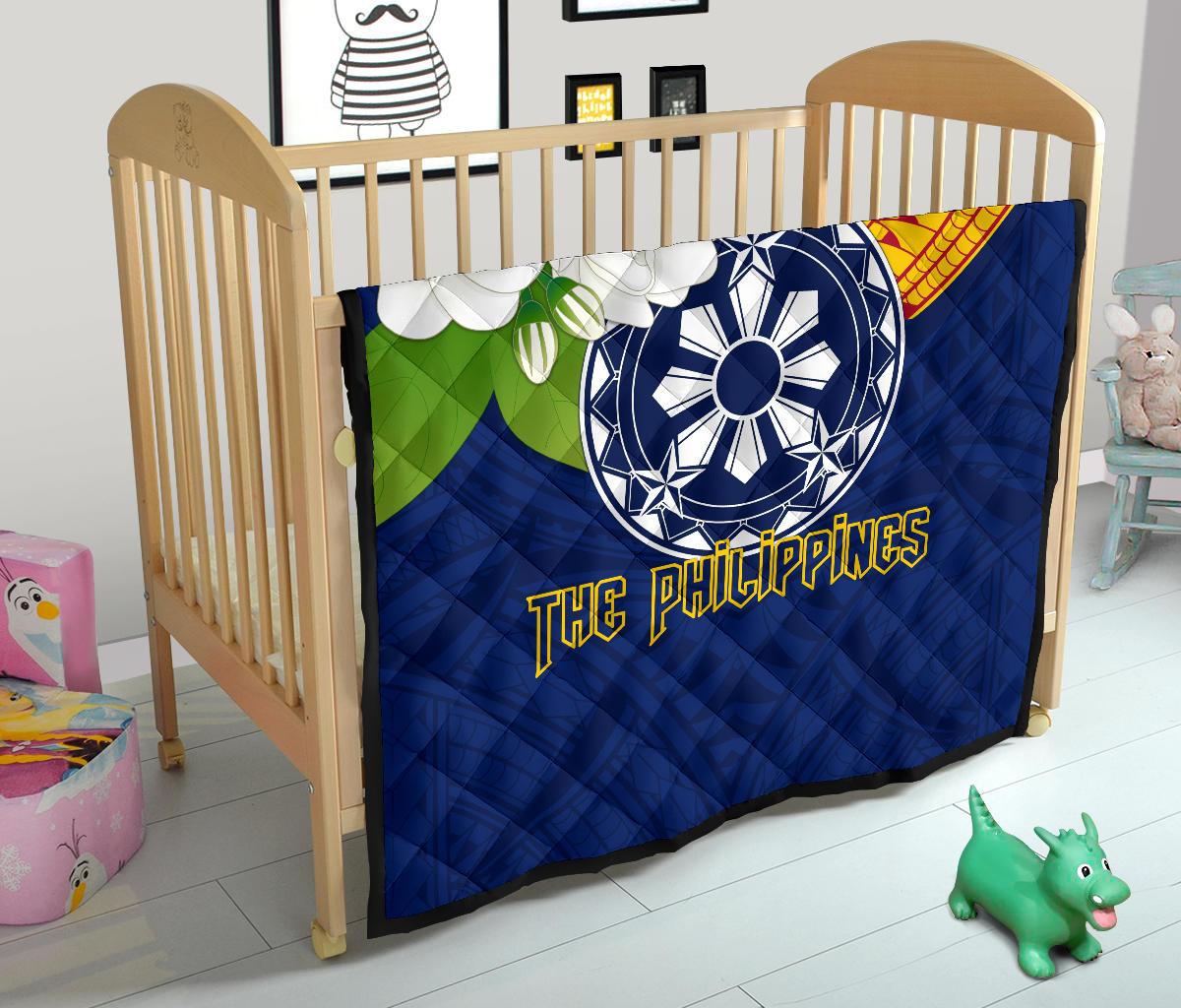 The Philippines Premium Quilt - Filipino Sampaguita - Polynesian Pride