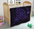 Rays Hawaii Map Polynesian Premium Quilt - Purple - Polynesian Pride