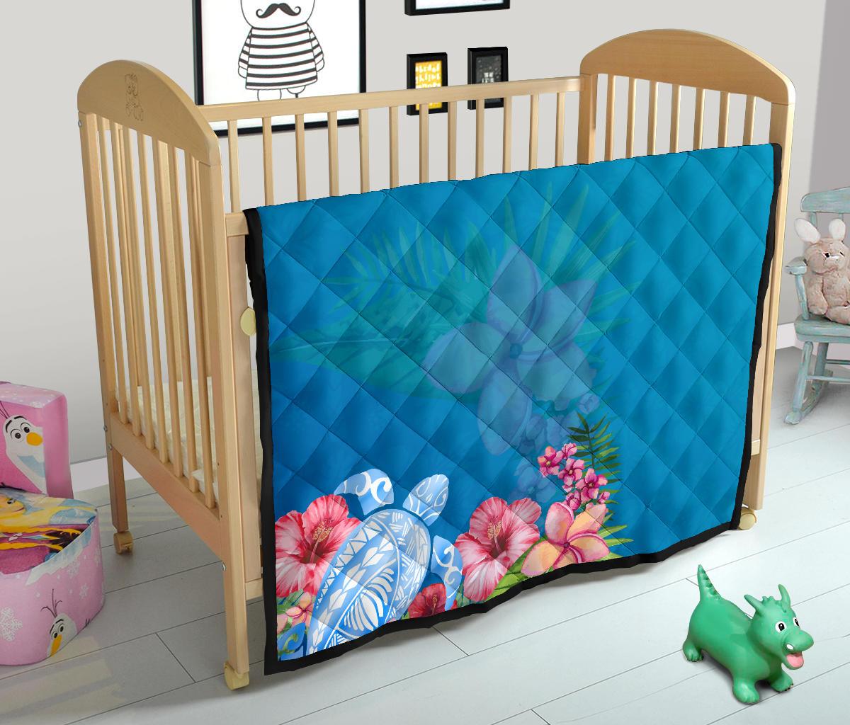 Polynesian Turtle Premium Quilt - Polynesian Pride