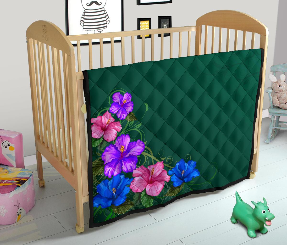 Only Hibiscus Premium Quilt - Polynesian Pride