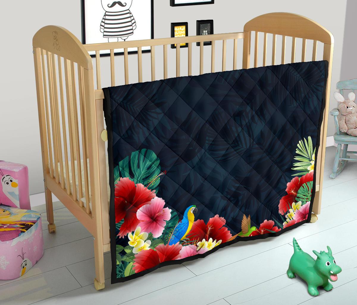 Colorful Jungle Premium Quilt - Polynesian Pride