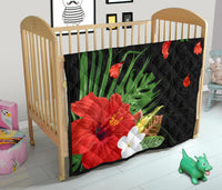 Hawaii Hibiscus Polynesian Premium Quilt - Polynesian Pride