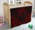 Society Islands Premium Quilt - Society Islands Flag Polynesian Chief Red Version - Polynesian Pride