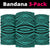 Polynesian Tatau Turquoise Bandana 3 - Pack - Polynesian Pride