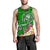 Guam Custom Personalised Men's Tank Top - Turtle Plumeria (Green) - Polynesian Pride