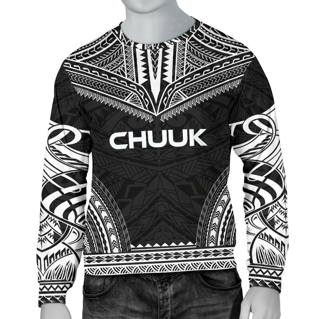 Chuuk Sweater - Polynesian Chief Black Version Unisex Black - Polynesian Pride