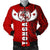 Tonga Polynesian Men's Bomber Jacket - Tonga Wings Red - Polynesian Pride