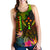 Kosrae Polynesian Women's Racerback Tank - Hibiscus and Banana Leaves - Polynesian Pride