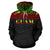 Guam Polynesian All Over Hoodie Reggae Horizontal Style - Polynesian Pride