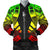 New Caledonia Men Bomber Jackets - Polynesian Tattoo Reggae Reggae - Polynesian Pride