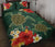 Hawaii Sea Turtle Hibiscus Plumeria Quilt Bed Set - Polynesian Pride