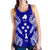 Kosrae Polynesian Women Tank Top Map Blue Blue - Polynesian Pride