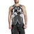 Tonga Polynesian Men's Tank Top - Tonga White Seal with Polynesian tattoo - Polynesian Pride