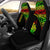 New Caledonia Car Seat Covers - New Caledonia Coat Of Arms Polynesian Reggae Curve Universal Fit Reggae - Polynesian Pride