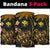 Hawaiian Polynesian Kanaka Bandana 3 - Pack - Polynesian Pride