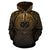 Samoa All Over Hoodie Lift up Gold - Polynesian Pride