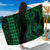 Hawaii Kakau Green Polynesian Sarong Sarong - 1 44*66 Inch Green - Polynesian Pride