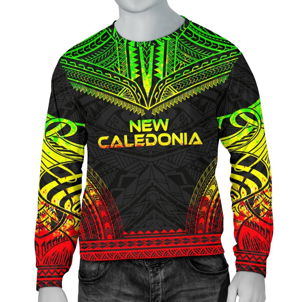 New Caledonia Sweater - Polynesian Chief Reggae Version Unisex Reggae - Polynesian Pride