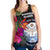 Marshall Islands Women's Racerback Tank - Hibiscus Polynesian Pattern - Polynesian Pride