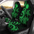 Nauru Car Seat Covers - Green Tentacle Turtle Universal Fit Green - Polynesian Pride