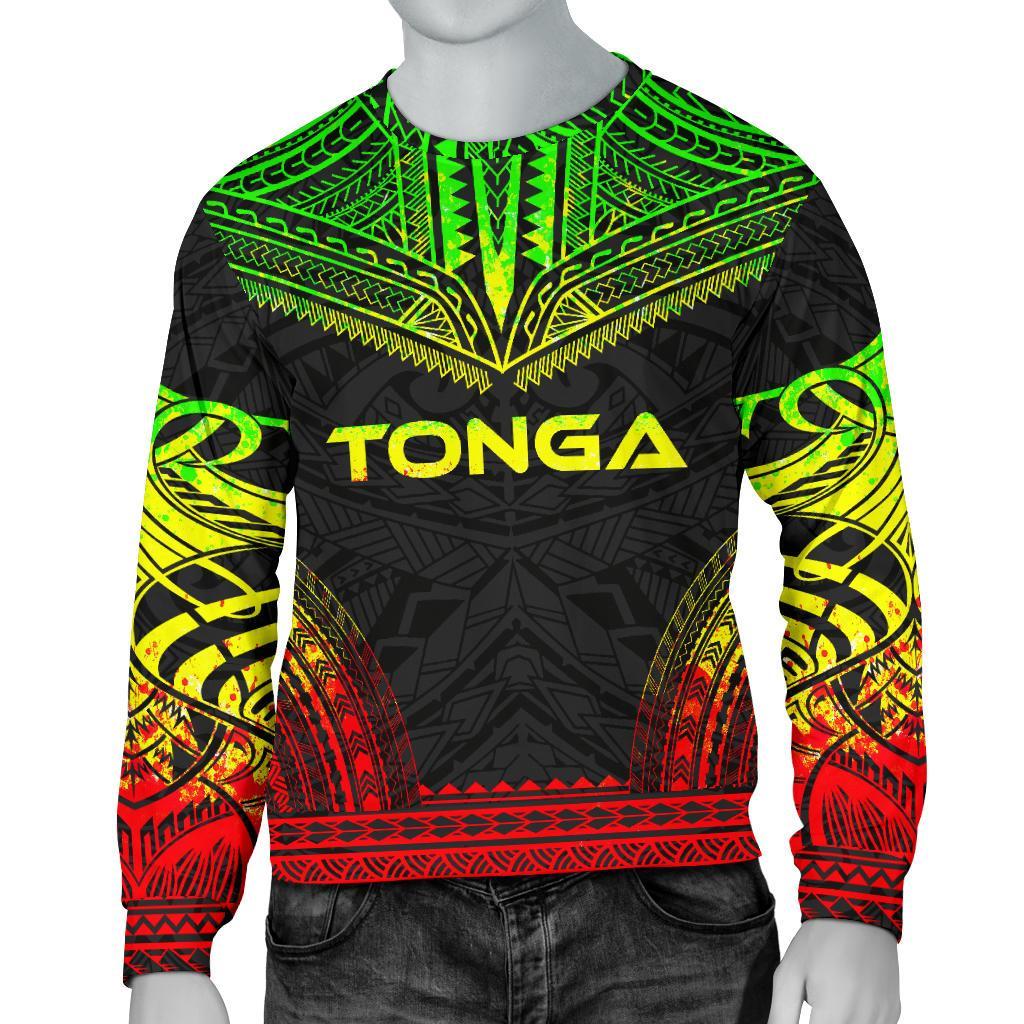 Tonga Sweater - Polynesian Chief Reggae Version Unisex Reggae - Polynesian Pride