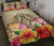 Hawaii Manta Ray Tropical Hibiscus Plumeria Polynesian Quilt Bed Set - Polynesian Pride