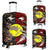 New Zealand Australia Luggage Covers - Maori Aboriginal Black - Polynesian Pride